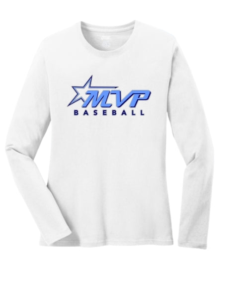 MVP Women's Long Sleeve Core Cotton Tee