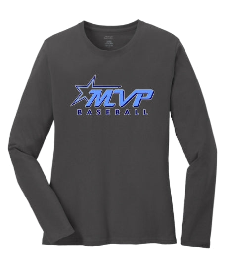 MVP Women's Long Sleeve Core Cotton Tee